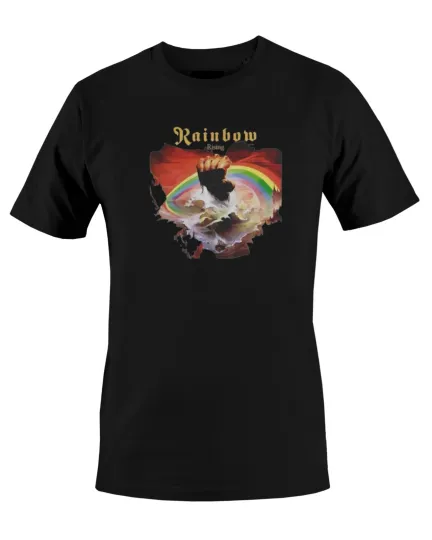 Discover Rainbow Band Graphic Unisex T-Shirt for Fans