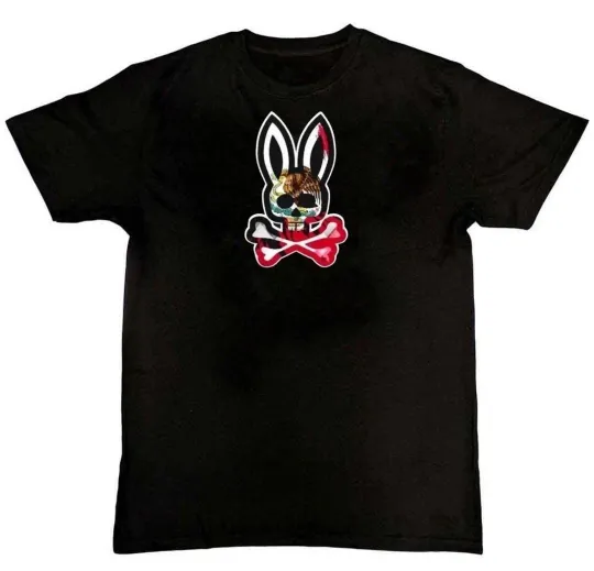 Discover Psycho Bunny Brush Graphic Men's T-Shirt