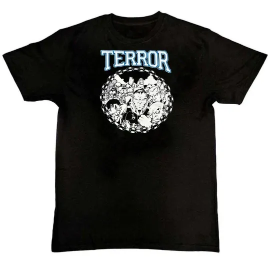 Discover Terror Band Punk Concert T-Shirt Unisex Mens