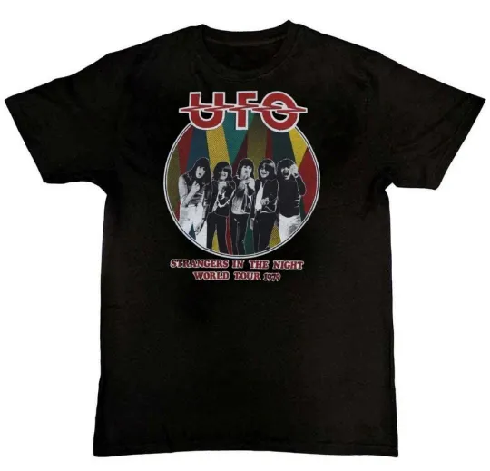 Discover 1979 World Tour UFO Band Graphic T-Shirt Unisex