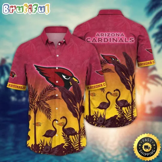 Discover Arizonna Football Cardinalss Team Hawaiian Shirt Button Down Unisex
