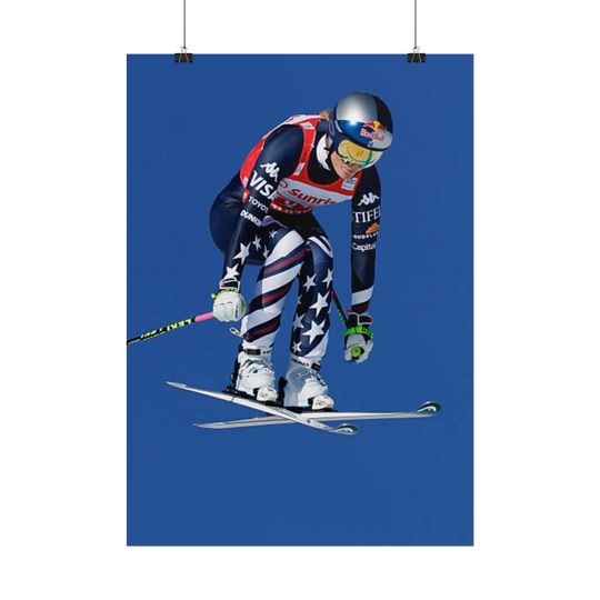 Discover Lindsey Poster Vonn : Custom Print Options, Canvas & Framed, Mug, Pillow, T-shirt