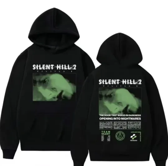 Silent Hill 2 Double Sided Hoodie for Fans