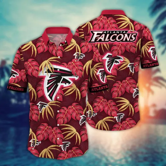 Discover Atlanta Football Falconss Team Hawaiian Shirt Unisex Adult Outfit
