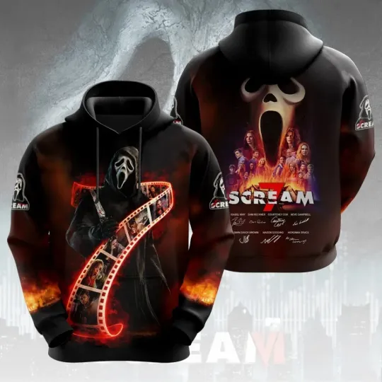 Scream 3D Apparel Hoodie