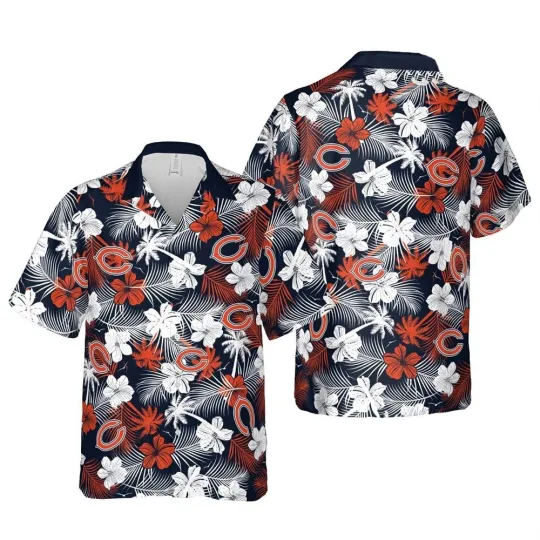 Discover Chicago Football Bearss Team Hawaiian Shirt Unisex Adult Outfit