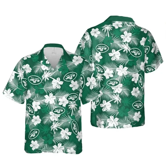Discover New York Football Jetss Team Hawaiian Shirt Unisex Adult Outfit