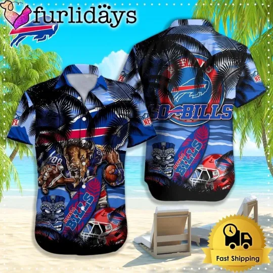Discover Buffalo Football Billss Team Hawaiian Shirt Unisex Adult Outfit