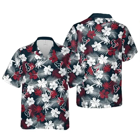 Houston Football Texanss Team Hawaiian Shirt Unisex Adult Outfit