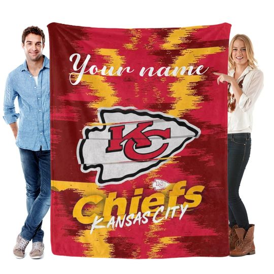Discover Personalized Kansas City Chiefs Blankets, Football Gifts