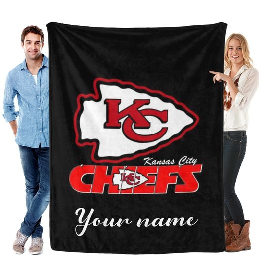 Discover Personalized Kansas City Chiefs Blankets, Football Gifts