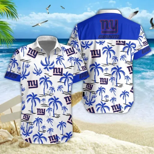 Discover Personalized New York Football Giantss Team Hawaiian Shirt Unisex Adult Outfit