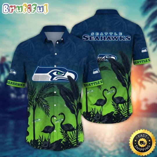 Discover Seattle Football Seahawkss Team Hawaiian Shirt