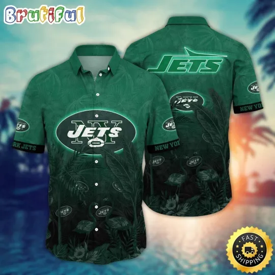Discover New York Football Jetss Team Hawaiian Shirt