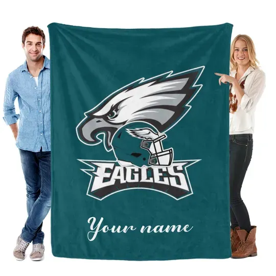 Discover Personalized Philadelphia Eagles Blankets, Football Gifts