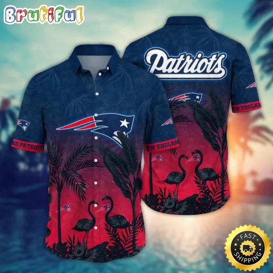 Discover New England Football Patriotss Team Hawaiian Shirt