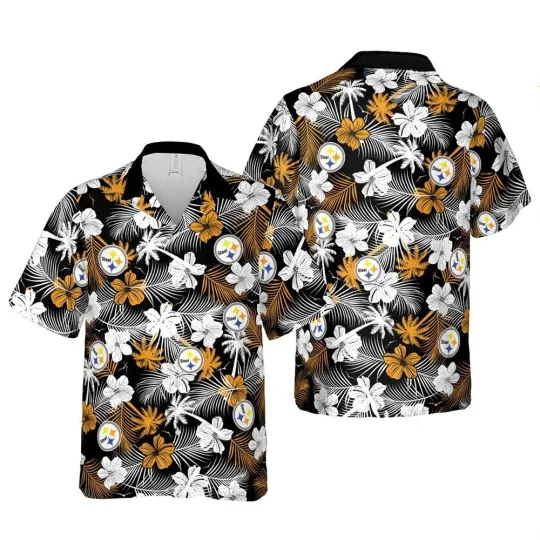 Pittsburgh Football Steelerss Team Hawaiian Shirt Unisex Adult Gift