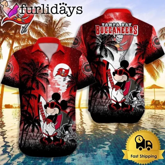 Discover Tampa Bay Football Buccaneerss Team Hawaiian Shirt