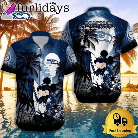 Discover Seattle Football Seahawkss Team Hawaiian Shirt