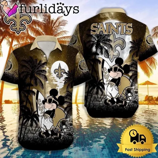Discover New Orleans Football Saintss Team Hawaiian Shirt