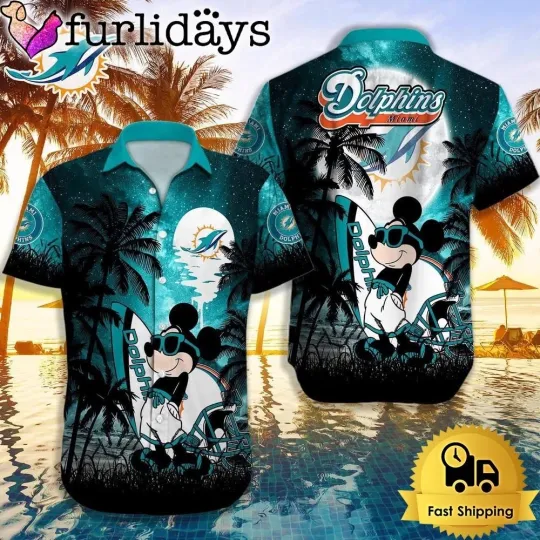 Discover Miami Football Dolphinss Team Hawaiian Shirt