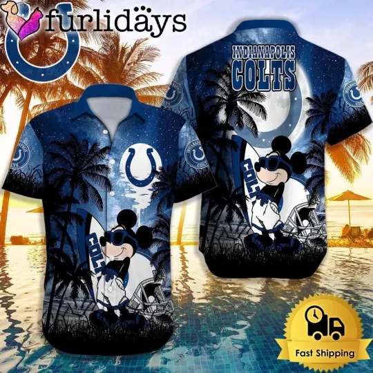 Discover Indianapolis Football Coltss Team Hawaiian Shirt