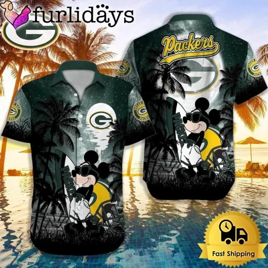 Discover Green Bay Football Packerss Team Hawaiian Shirt