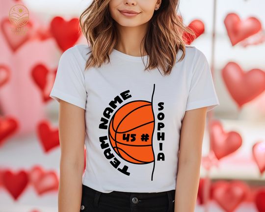 Discover Personalized March Madness Basketball Shirt, Custom Team Name - Number And Player Name Tee