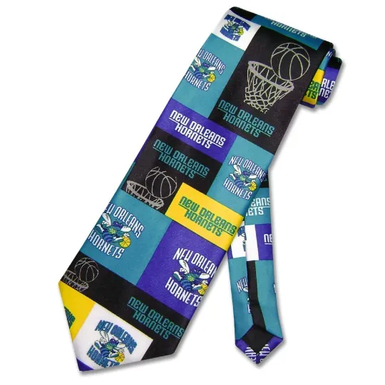 Discover New Orleans Hornets NBA Basketball Neck Tie for Men