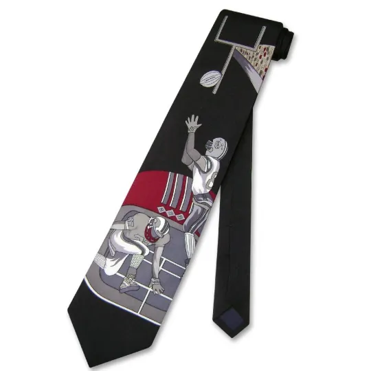 Discover Papillon 100% Silk Football Design Men's Tie