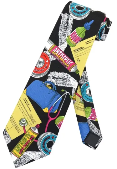 Discover Medical Themed Men's Neck Tie