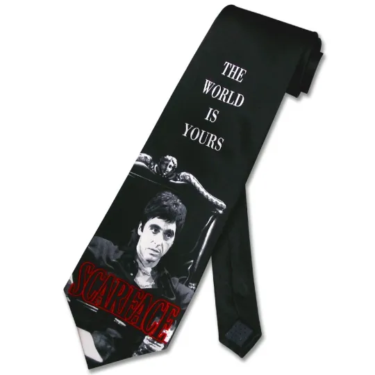 Scarface Neck Tie - World Is Yours Al Pacino Men's Tie