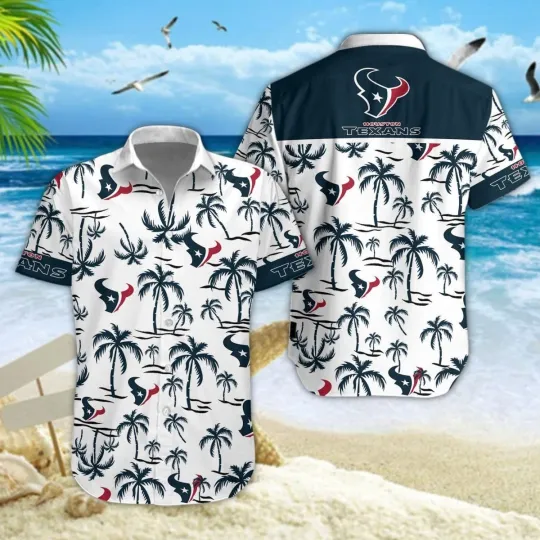 Discover Houston Football Texanss Team Hawaiian Shirt Unisex Adult Outfit