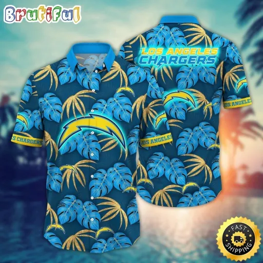 Discover Los Angeles Football Chargerss Team Hawaiian Shirt Unisex Adult