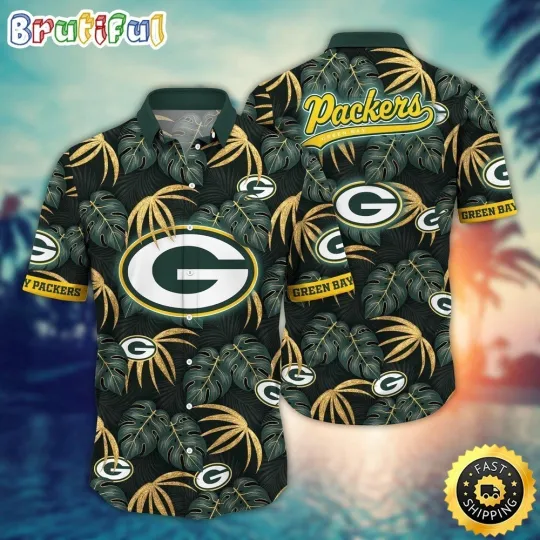 Discover Green Bay Football Packerss Team Hawaiian Shirt Unisex Adult Gift