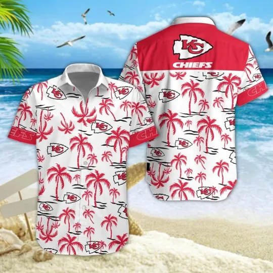 Kansas City Football Chiefss Team Hawaiian Shirt Unisex Adult Gift