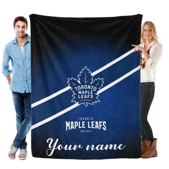Discover Personalized Toronto Maple Leafs Blankets, Hockey Fan Gift