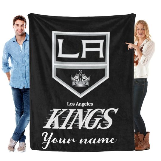 Discover Personalized Los Angeles Kings Blankets, Hockey Fan Gift