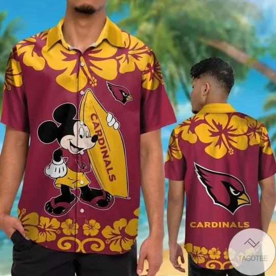 Discover Personalized Arizonna Football Cardinalss Team Hawaiian Shirt Unisex Adult Outfit