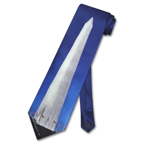 Discover Washington Monument Neck Tie for Men