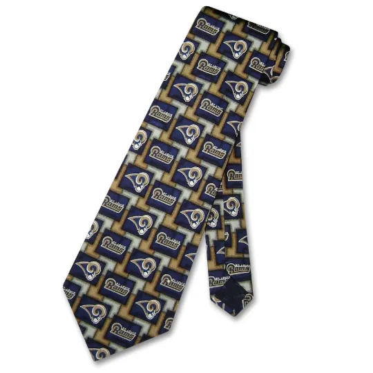 ST. LOUIS RAMS Football Neck Tie Men’s Accessories