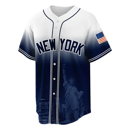 Discover NEW YORK City Jersey Custom Baseball Jersey Personalized Name, Number Gift