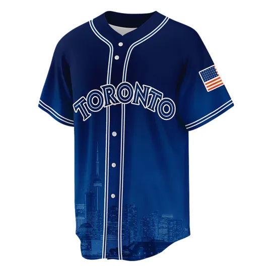 Discover TORONTO Jersey Custom Baseball Jersey Personalized Name, Number Sport Fan Gift