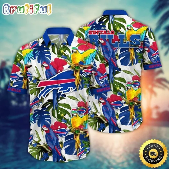 Discover Buffalo Football Billss Team Hawaiian Shirt