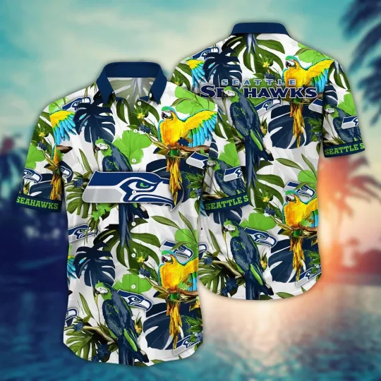 Discover Seattle Football Seahawkss Team Hawaiian Shirt