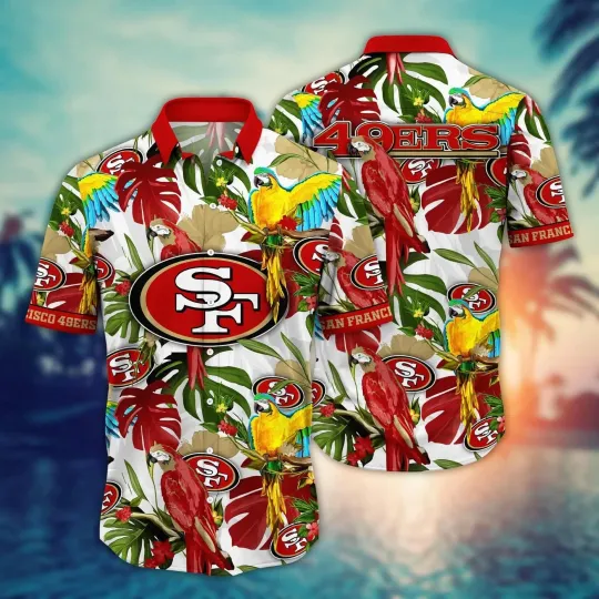 Discover San Francisco Football 49erss Team Hawaiian Shirt