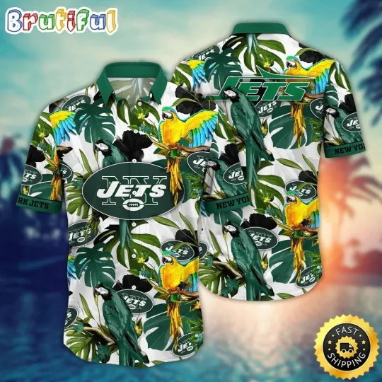 Discover New York Football Jetss Team Hawaiian Shirt