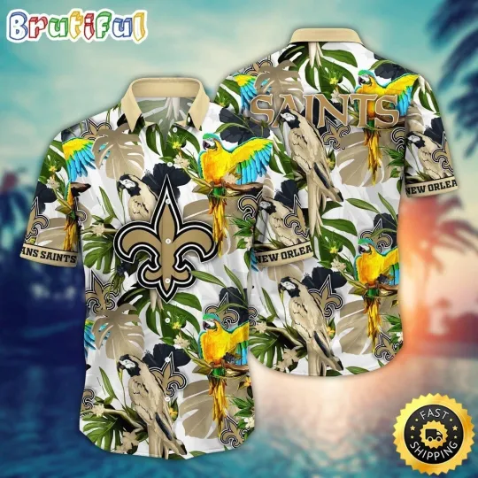 Discover New Orleans Football Saintss Team Hawaiian Shirt