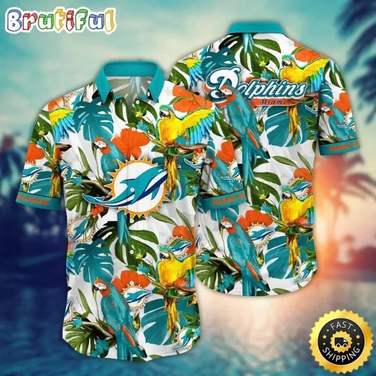 Discover Miami Football Dolphinss Team Hawaiian Shirt