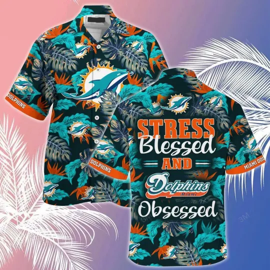 Discover Miami Football Team Dolphinss Summer Hawaiian Shirt